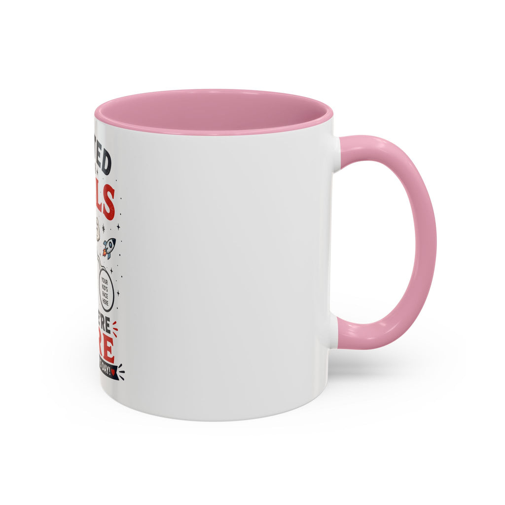 Funny Father’s Day Mug — "Started in Your Balls..." Add Your Own Photos