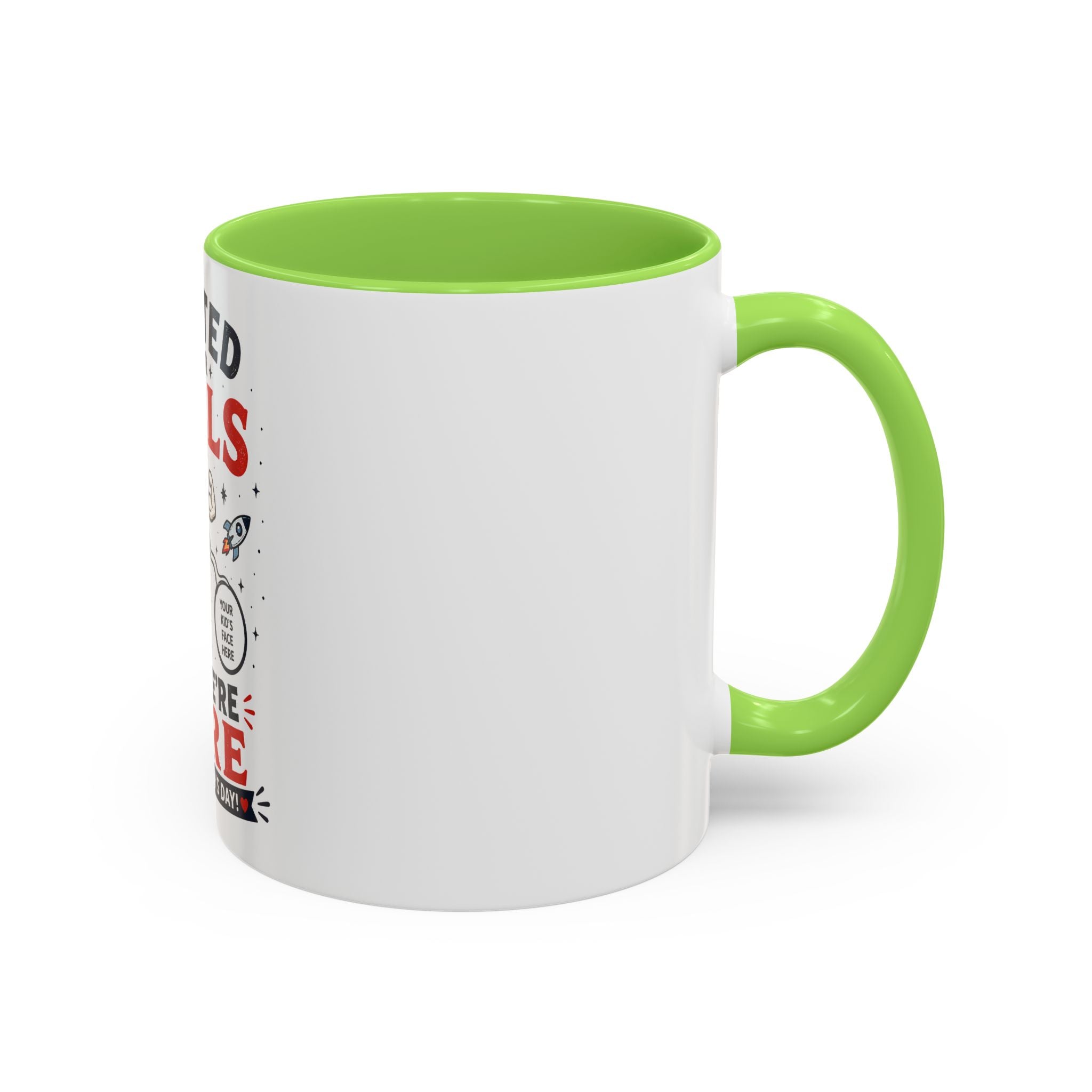 Funny Father’s Day Mug — "Started in Your Balls..." Add Your Own Photos
