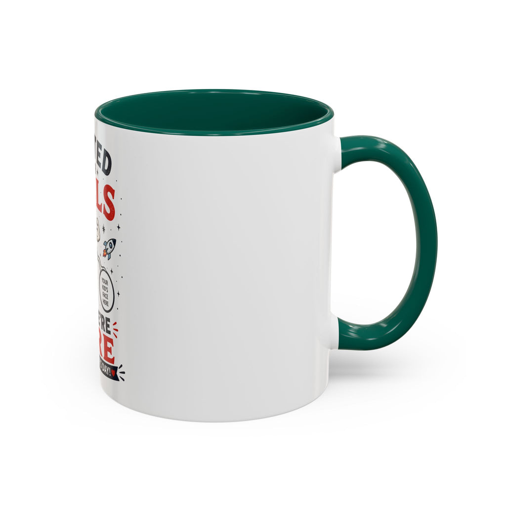 Funny Father’s Day Mug — "Started in Your Balls..." Add Your Own Photos