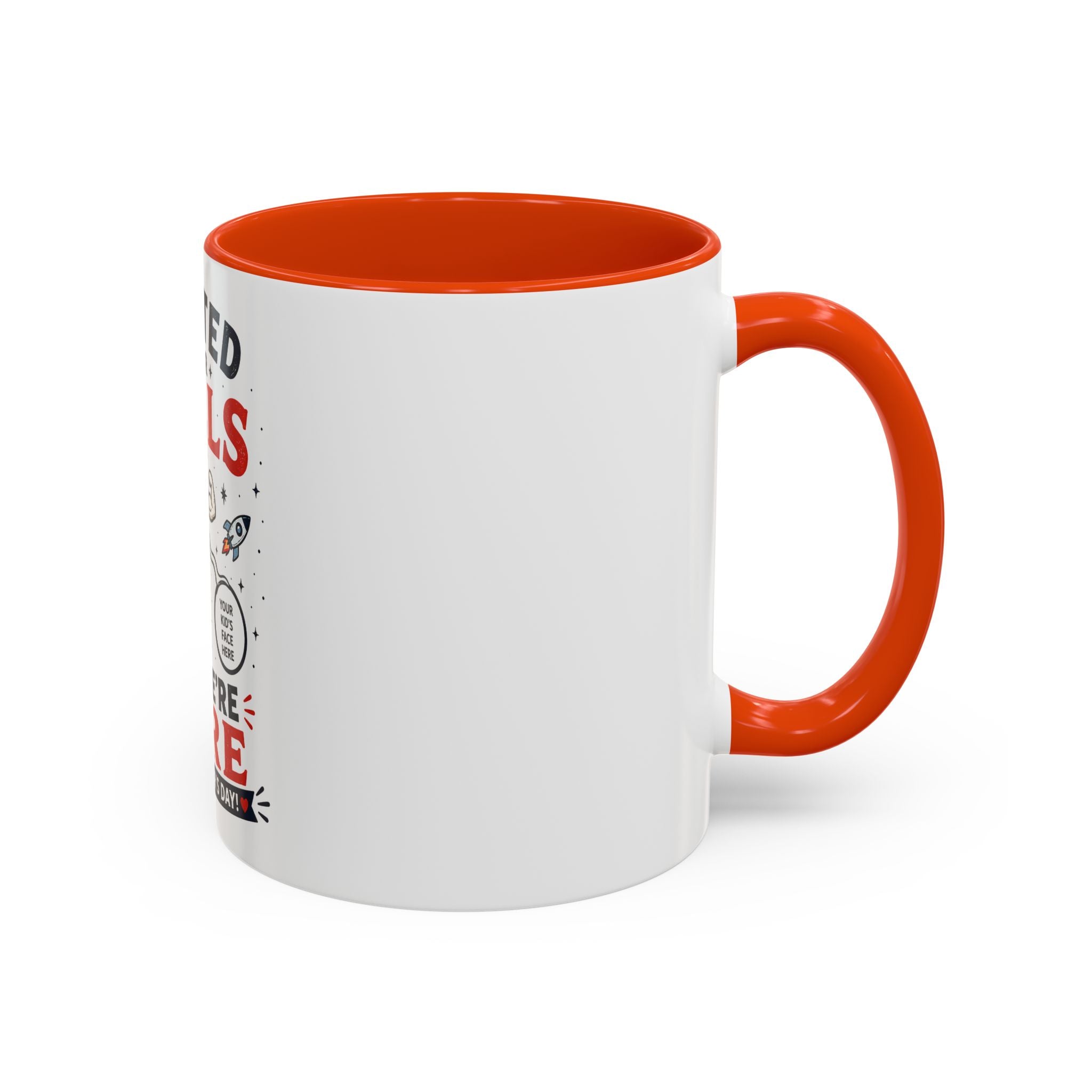 Funny Father’s Day Mug — "Started in Your Balls..." Add Your Own Photos